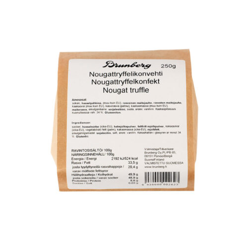 Brunberg Nougat Truffle 250 g