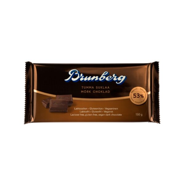 Brunberg Dark Chocolate 53% 150 g