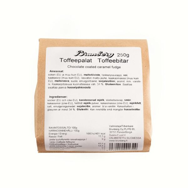 Brunberg Toffeepalat 250 g