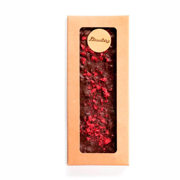 Brunberg Handmade Dark Chocolate With Raspberries 100 g