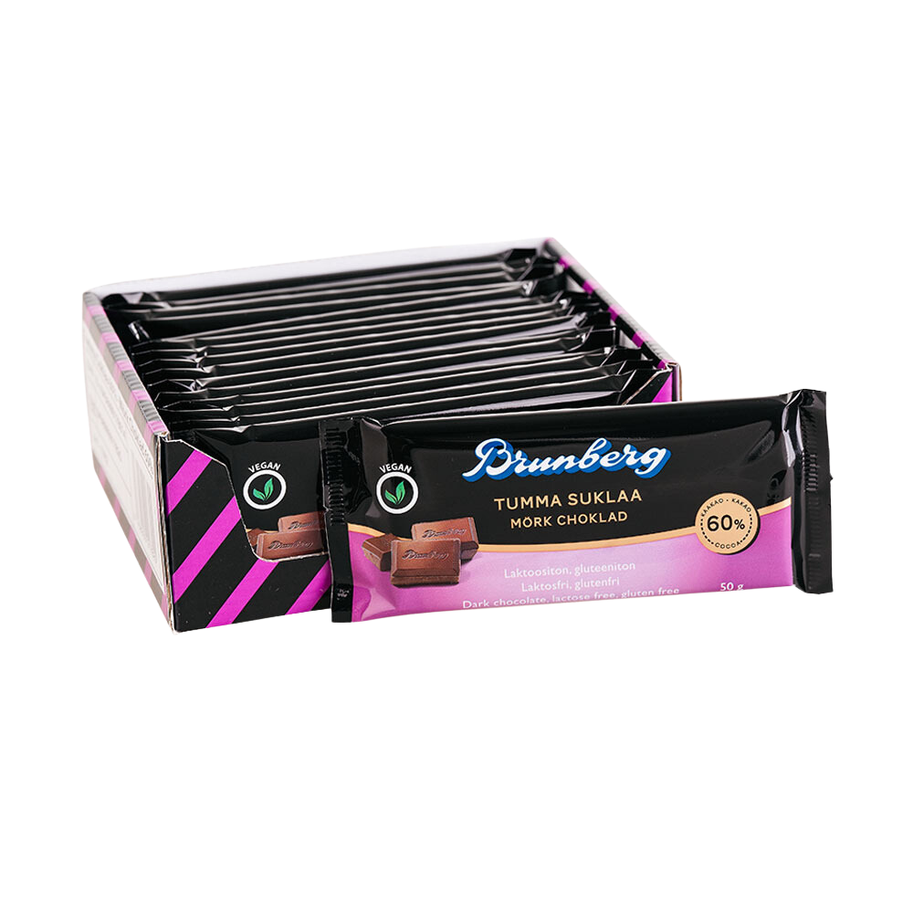 Brunberg - Brunberg tumma suklaa 60 %