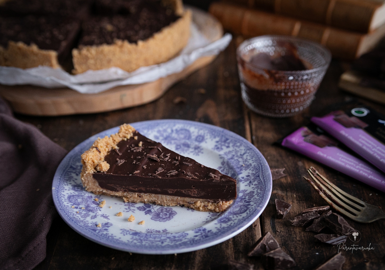 Brunberg - Suklaafudgepiirakka Brunbergin suklaasta