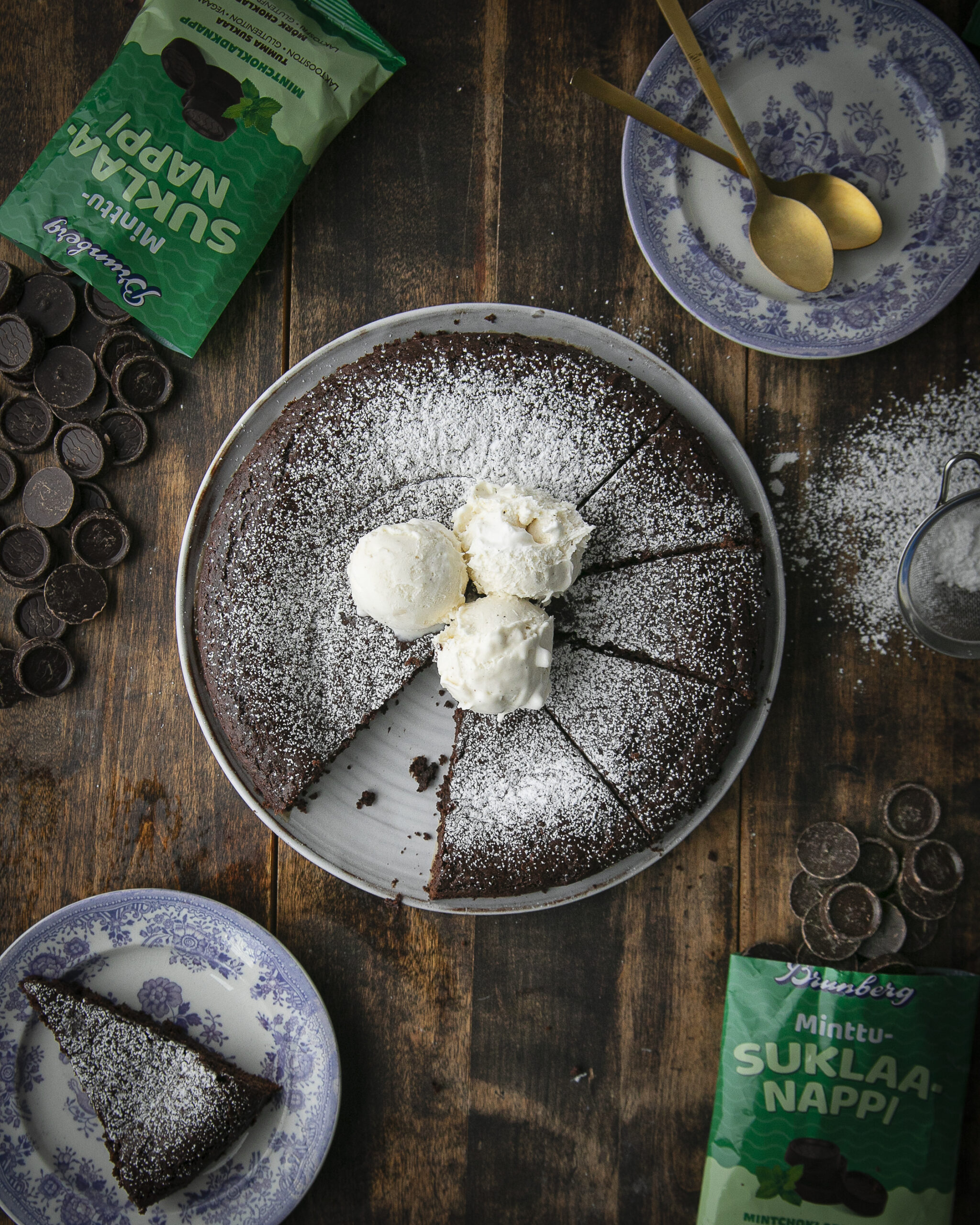 Brunberg - minttusuklaa mutakakku