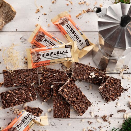 Brunberg-sokeriton riisisuklaa