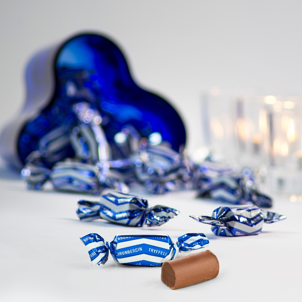 Brunbergin tryffelipakkaukset uudistuvat