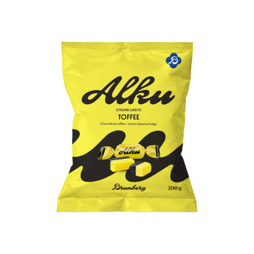 Alku Toffee Sitruunalakritsi 200 g
